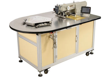 Porcellana Macchina per cucire di cuoio industriale automatica per i posti di lavoro della piattaforma girevole 3 delle borse di cuoio fornitore