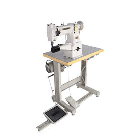 Porcellana macchina per cucire della tappezzeria automatica di 100mm * di 200, macchina per cucire dell'alimentazione dell'ago del servomotore  fornitore